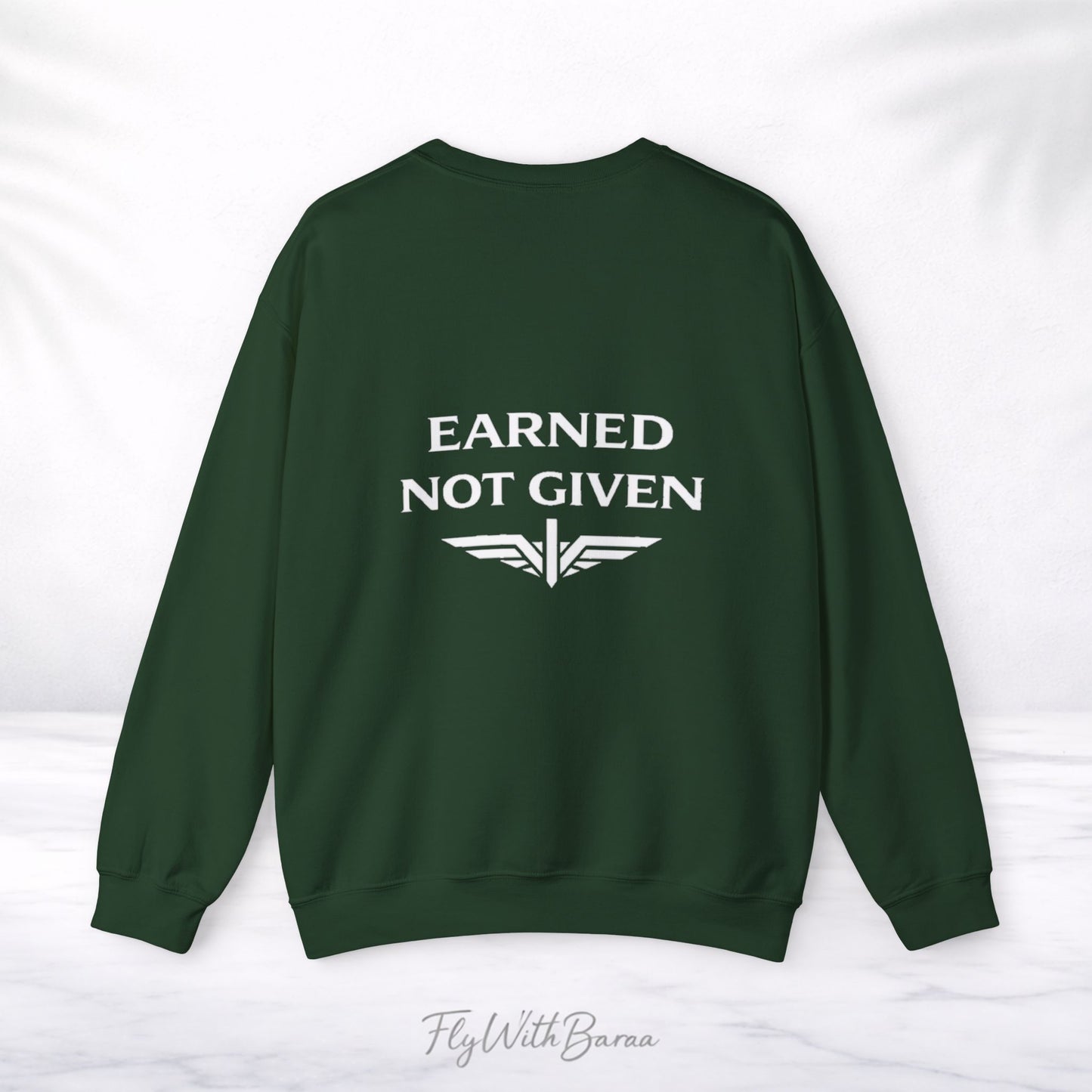 Crewneck Forest Green