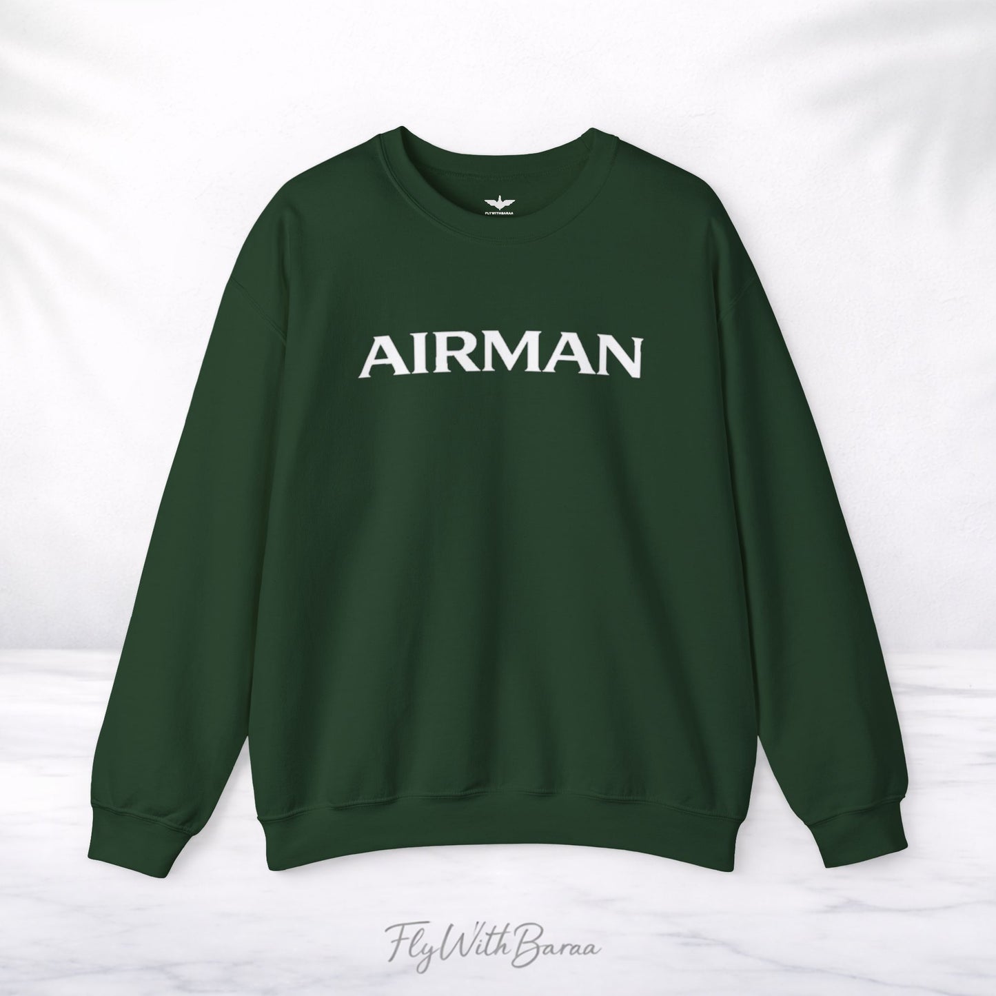 Crewneck Forest Green